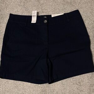 LOFT Women's Navy Blue Shorts
